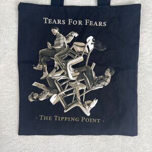 Tears For Fears The Tipping Point World Tour 2022 VIP Swag Tote Bag 100% Cotton